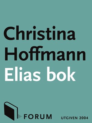 cover image of Elias bok